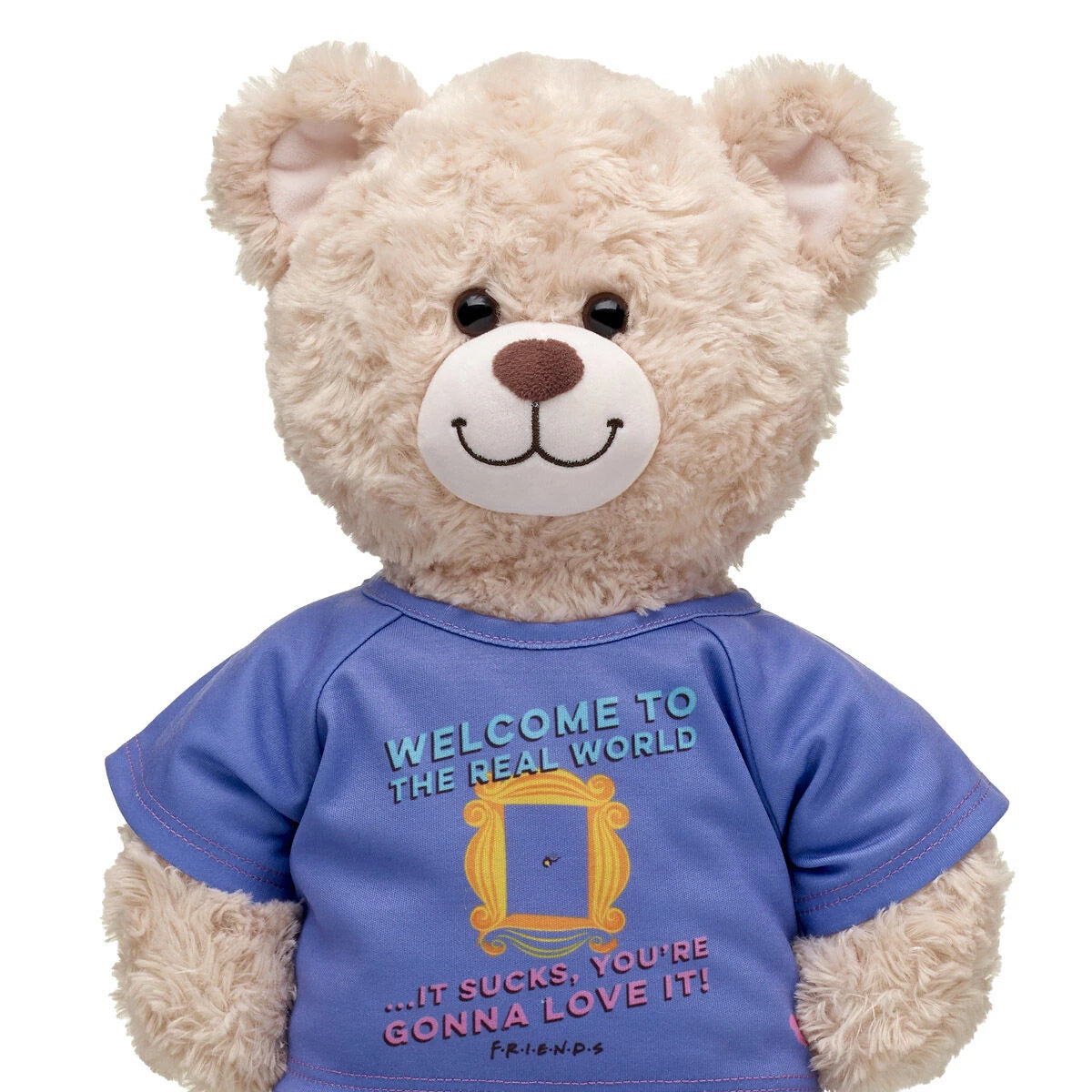 FRIENDS TV Show "Welcome to the Real World" T-Shirt for Stuffed Animals | Build-A-Bear® - US 6260