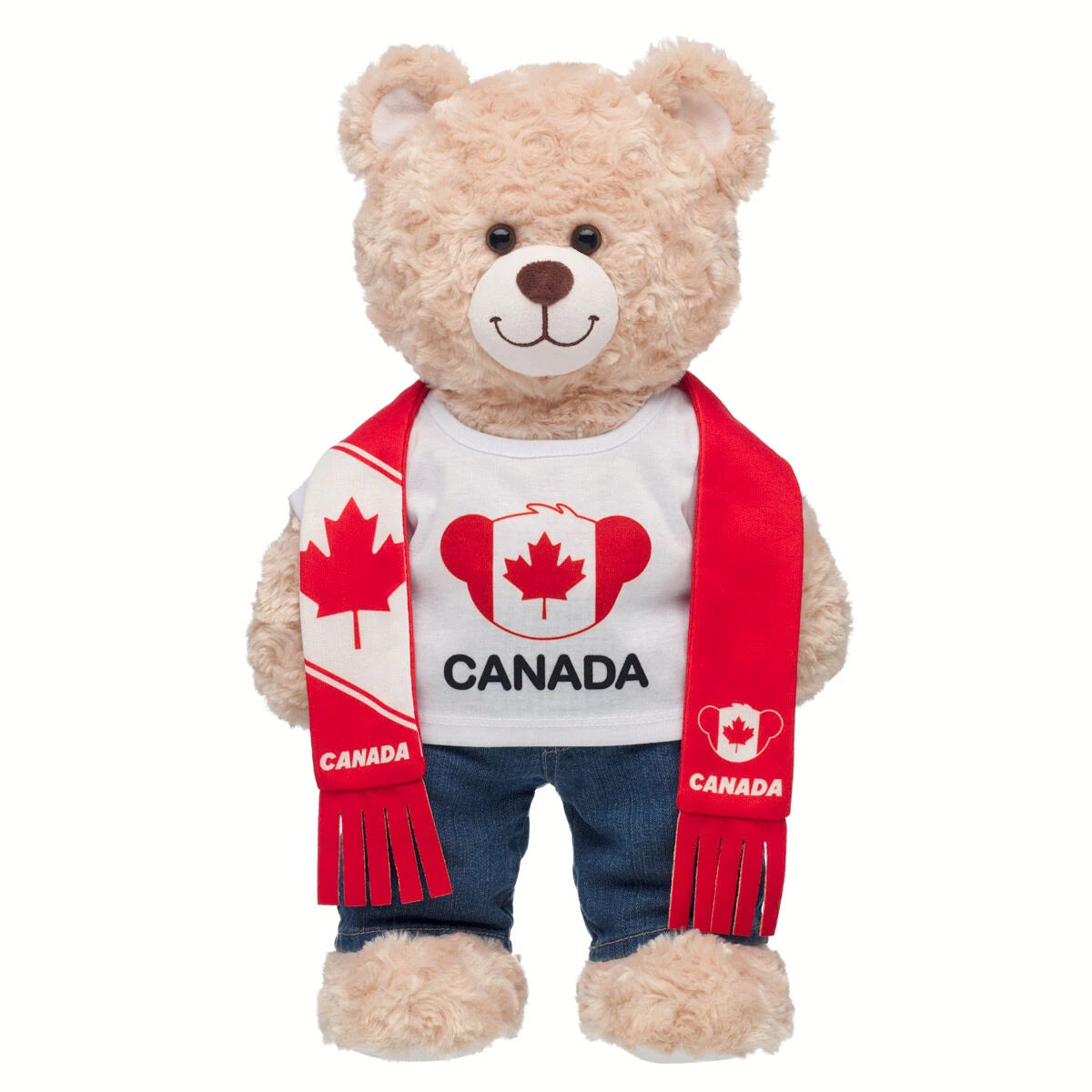 Canada Scarf & T-Shirt Set | Build-A-Bear - US 3368