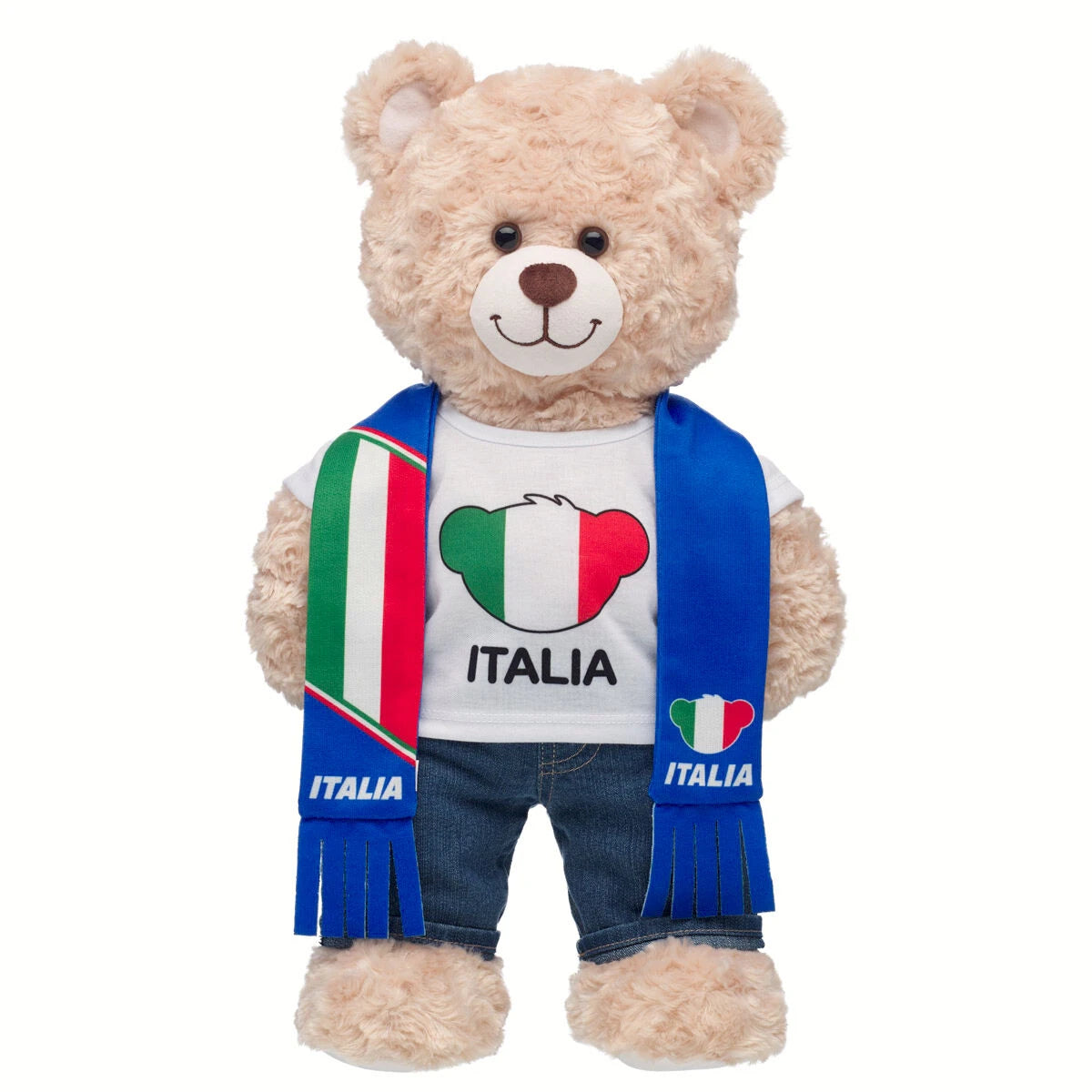 Italy Scarf & T-Shirt Set | Build-A-Bear - US 3510