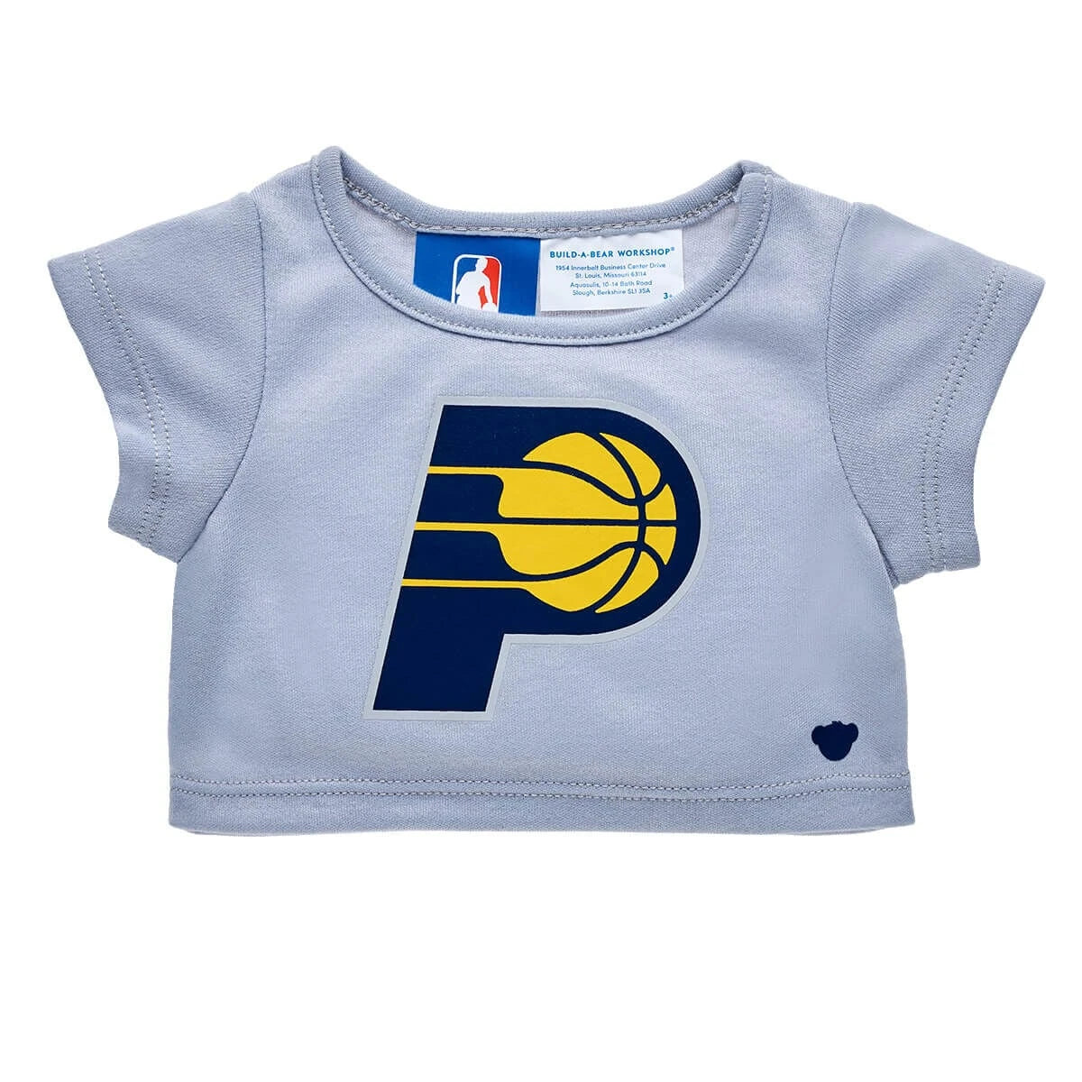 Indiana Pacers T-Shirt for Stuffed Animals | Shop Now at Build-A-Bear® - US 4082