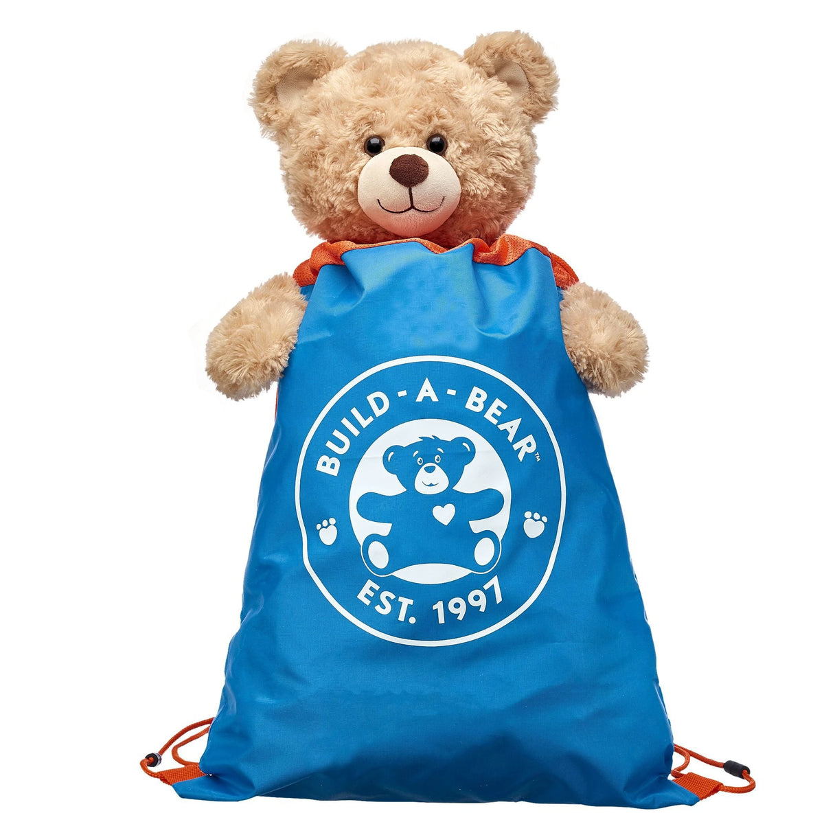 Blue & Orange Toy Bear Carrier for Stuffed Animals | Build-A-Bear® - US 4296