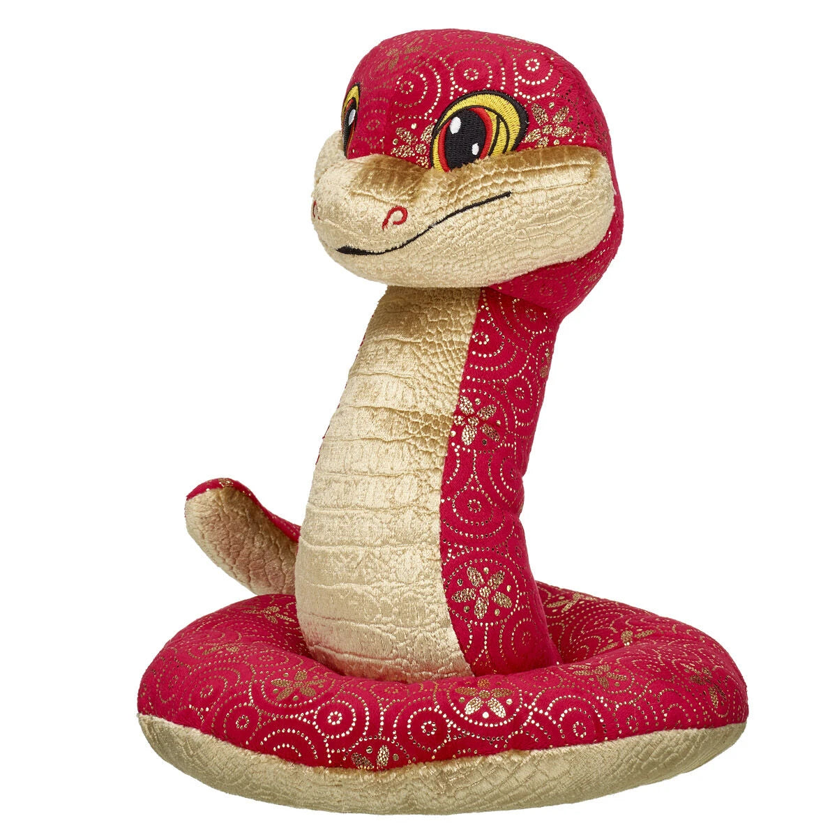 Lunar New Year Red and Gold Snake Stuffed Animal | Build-A-Bear® - US 3538