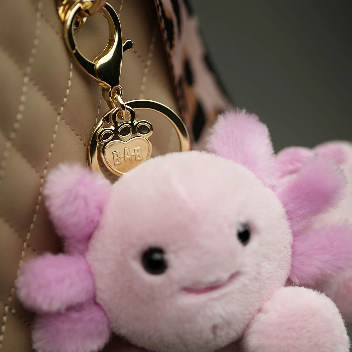 Axolotl Plush Bag Charm | Build-A-Bear - US 7410