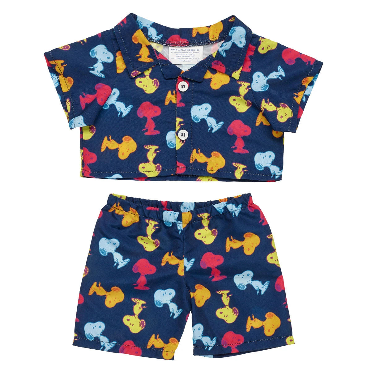 Timeless Teddy Bear & Peanuts® Snoopy Pajamas | Build-A-Bear® - US 8204