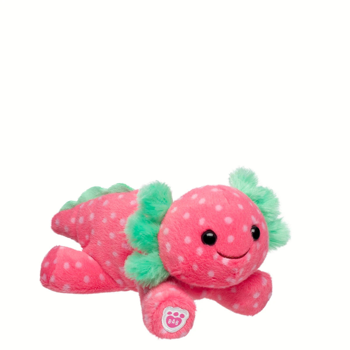 Build-A-Bear Mini Beans Strawberry Axolotl Stuffed | BAB - US 9358