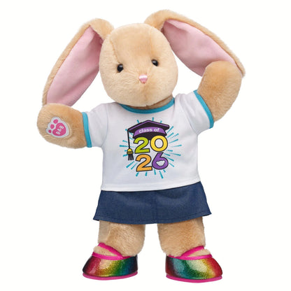Pawlette Bunny Plush Class of 2026 Graduation Gift Set | Build-A-Bear - US 0625