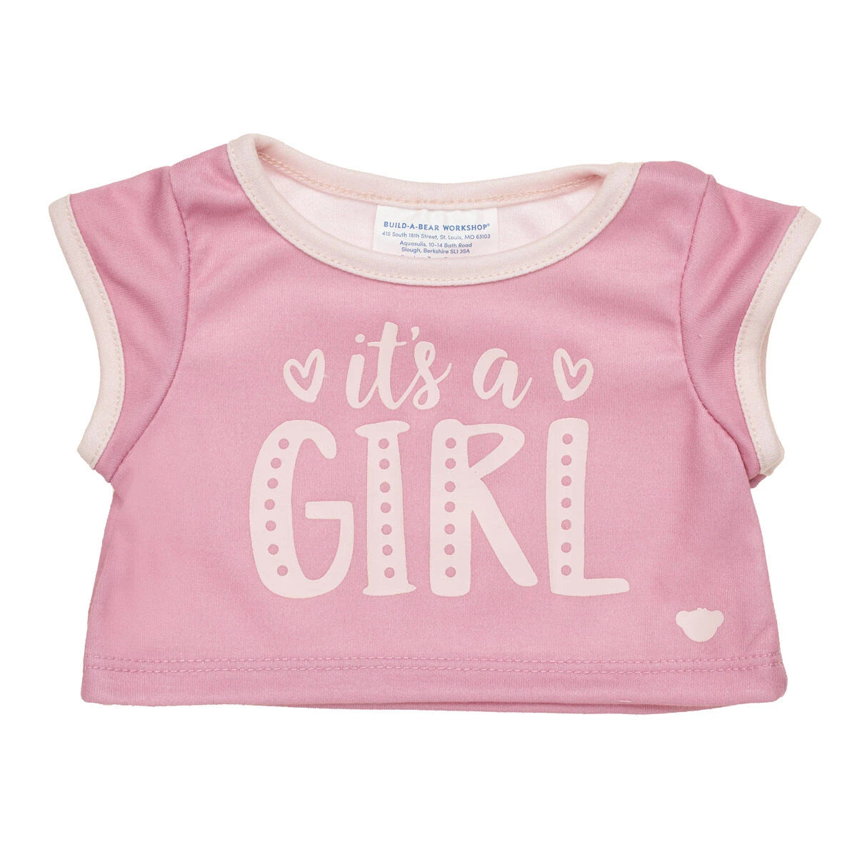 It's a Girl T-Shirt for Plush Toys | Build-A-Bear® - US 9758