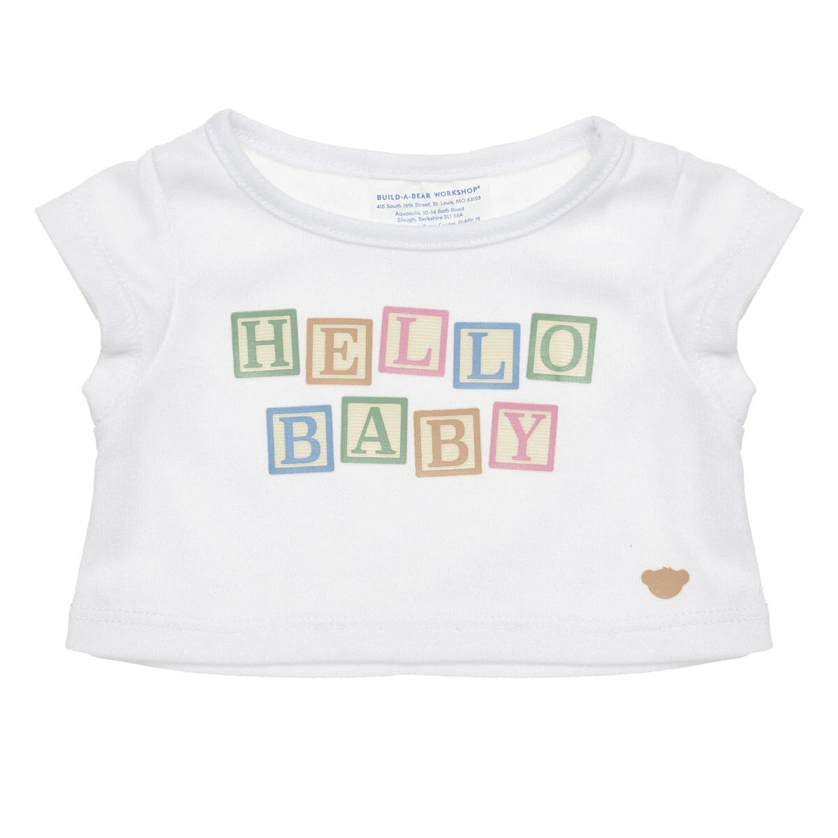 Baby Brown Teddy Bear "Hello Baby" Gift Set | Build-A-Bear® - US 2563