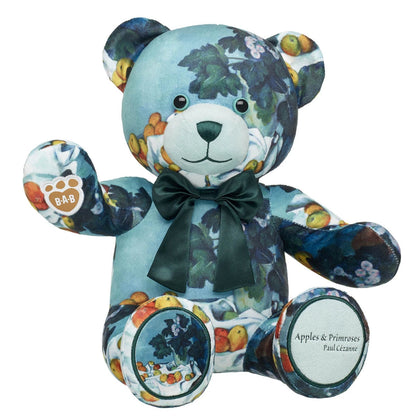 Cézanne Still Life Painting Teddy Bear &amp; Bow | Build-A-Bear® - US 5442