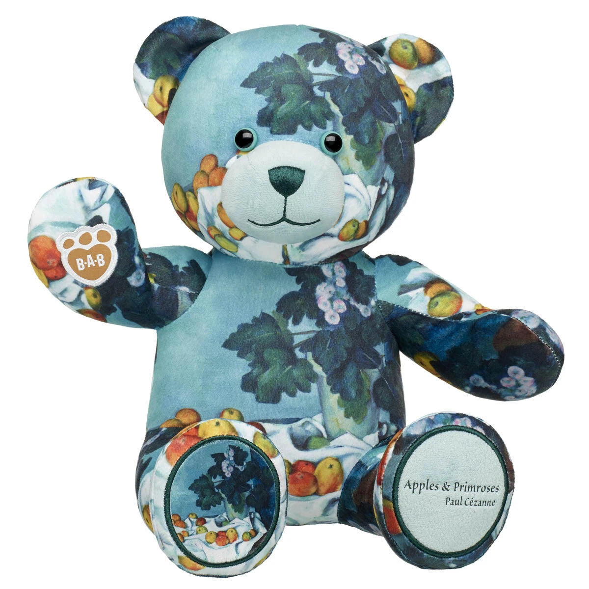 Cézanne Still Life Painting Teddy Bear &amp; Bow | Build-A-Bear® - US 6940