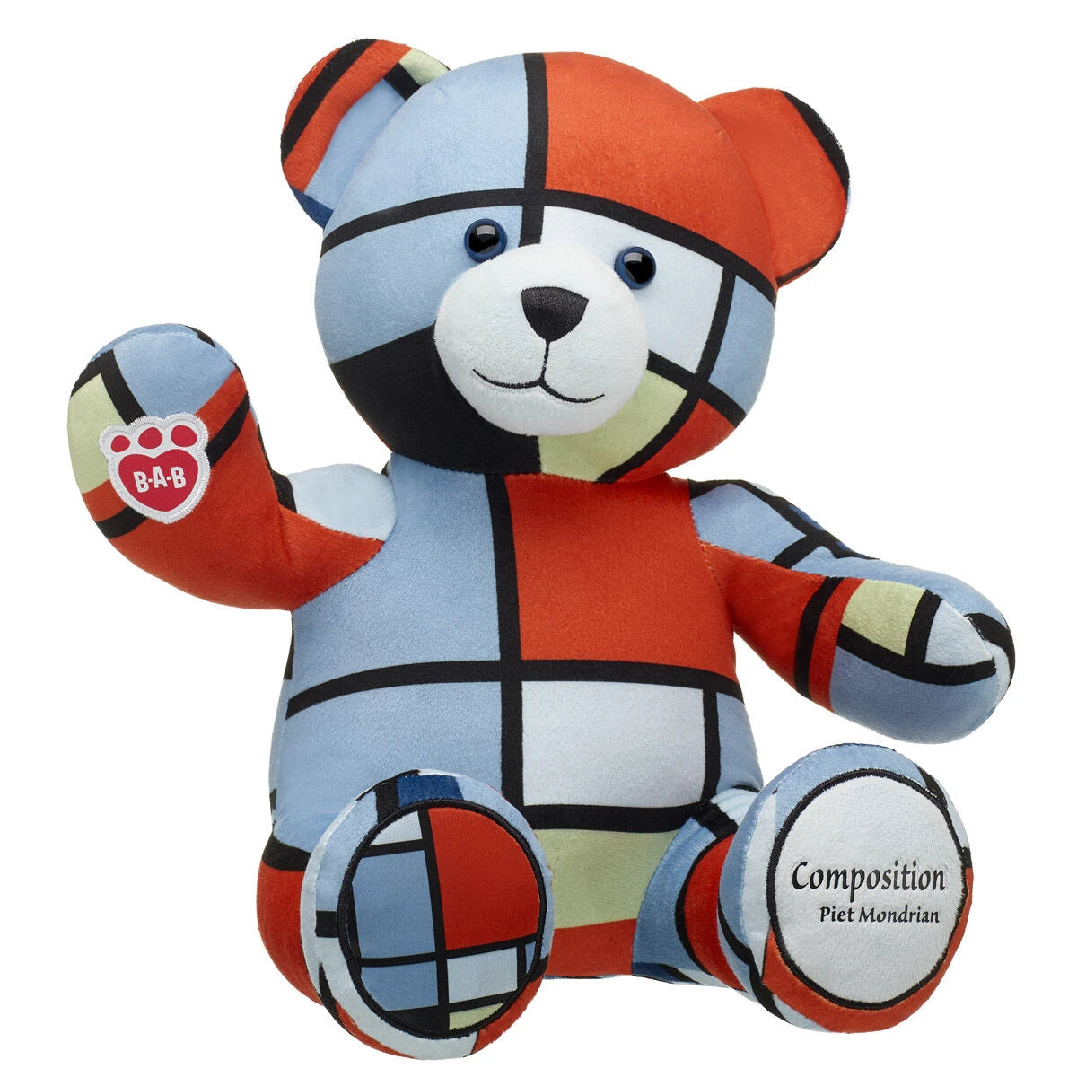 Piet Mondrian Composition Teddy Bear - US 2504