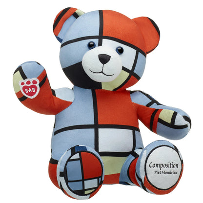 Piet Mondrian Composition Teddy Bear - US 2504
