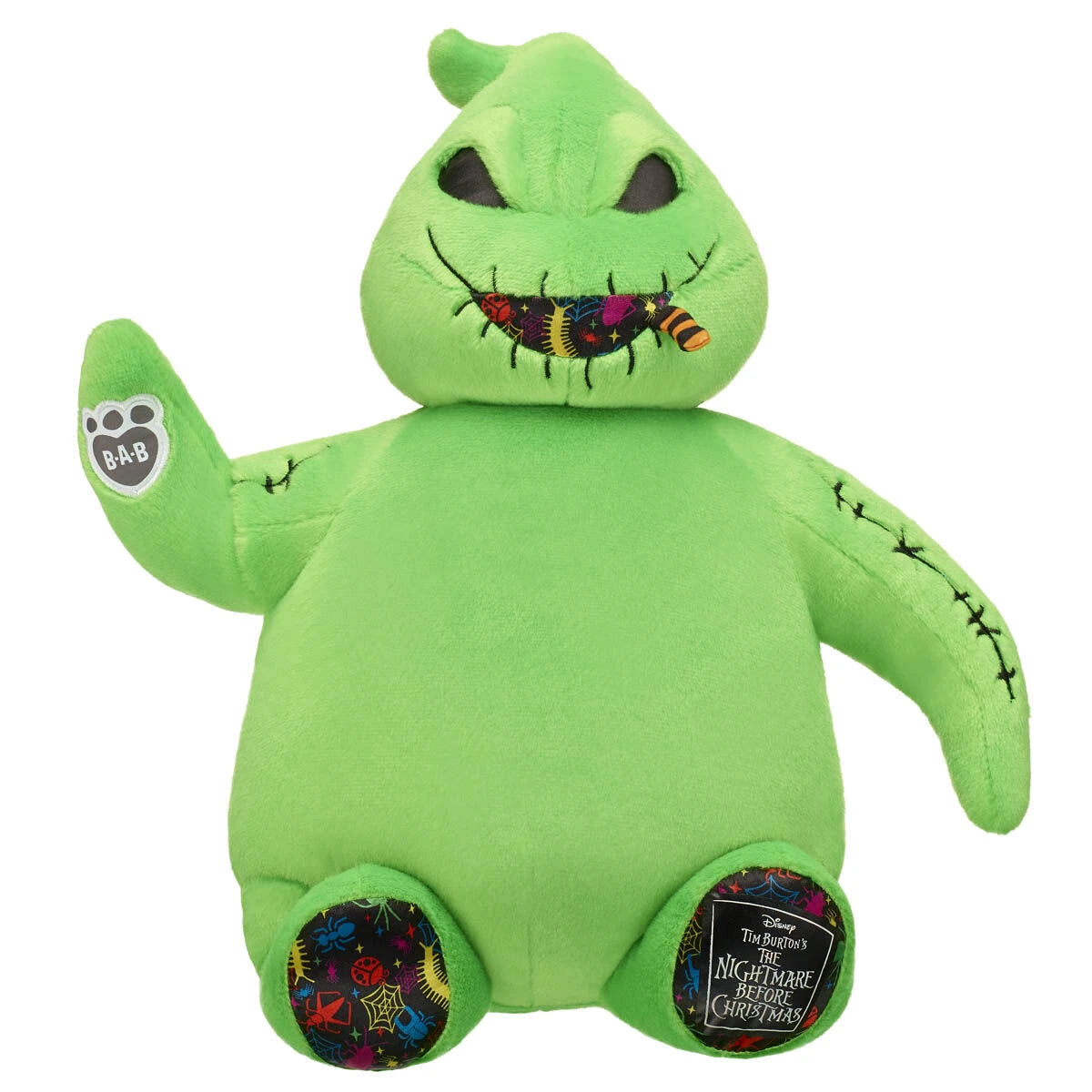 Disney Tim Burton's The Nightmare Before Christmas Neon Oogie Boogie Plush | Build-A-Bear® - US 2854