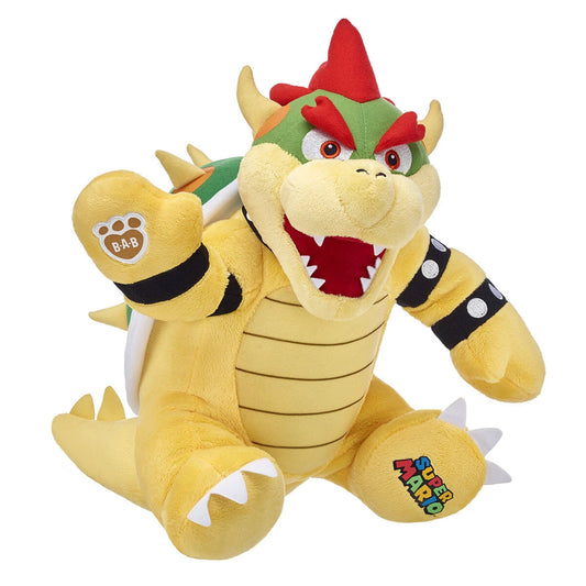 Super Mario Bowser Plush w/ 5-in-1 Sound | Build-A-Bear - US 3646