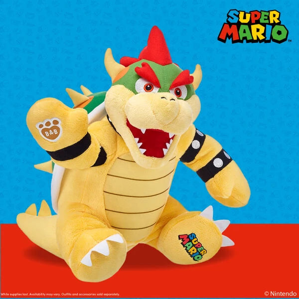 Super Mario Bowser Plush | Build-A-Bear - US 8890