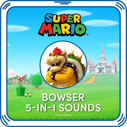 Super Mario Bowser Plush w/ 5-in-1 Sound | Build-A-Bear - US 3102