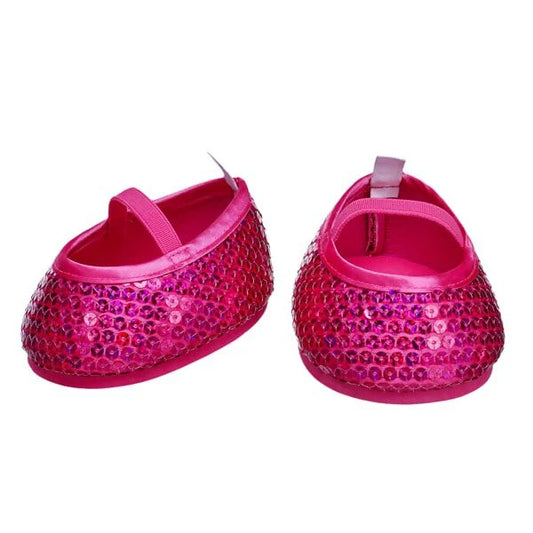 Fuchsia Sequin Flats for Stuffed Animals | Build-A-Bear® - US 3230