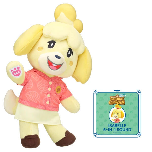 Animal Crossing™: New Horizons Cute Isabelle Gift Set | Build-A-Bear® - US 5681