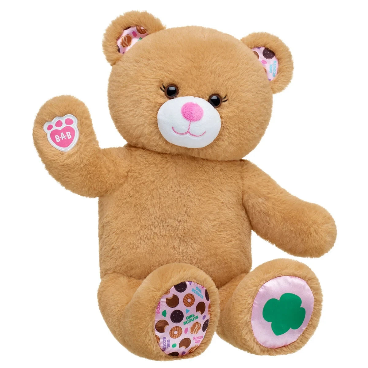 Girl Scout Cookie Teddy Bear Junior Gift Set w/ Bows | BAB - US 0612
