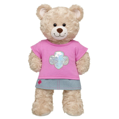 Girl Scout Trefoil Skirt Set for Plush Toys | Build-A-Bear® - US 0206