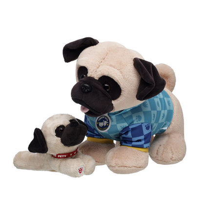 Promise Pets Pug Stuffed Animal Mini Beans Gift Set | BAB - US 4900