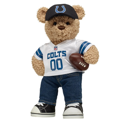 Indianapolis Colts Timeless Teddy Bear Football Gift Set - US 3077