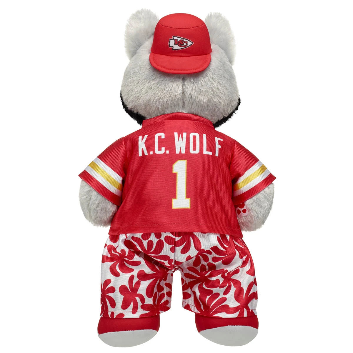 KC Wolf Plush for Kansas City Chiefs Fans | Build-A-Bear® - US 7096