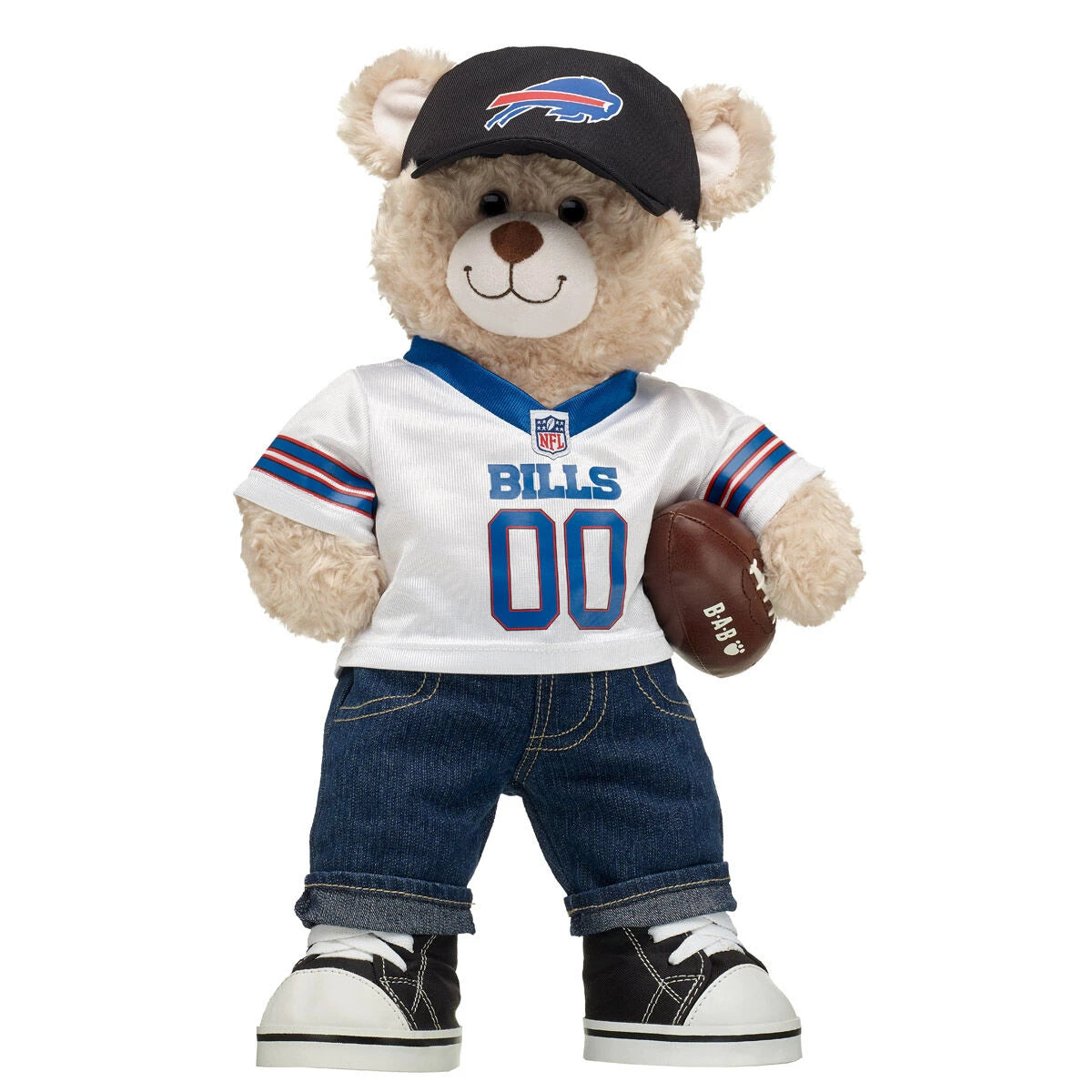Buffalo Bills Happy Hugs Teddy Bear Football Gift Set - US 5385