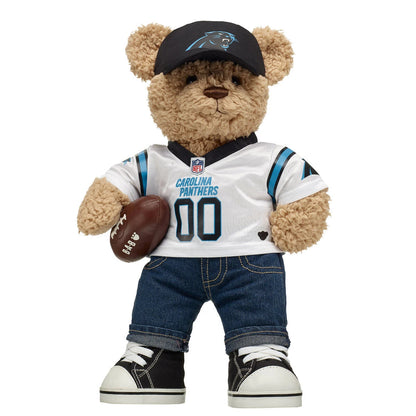 Carolina Panthers Timeless Teddy Bear Football Gift Set - US 8608