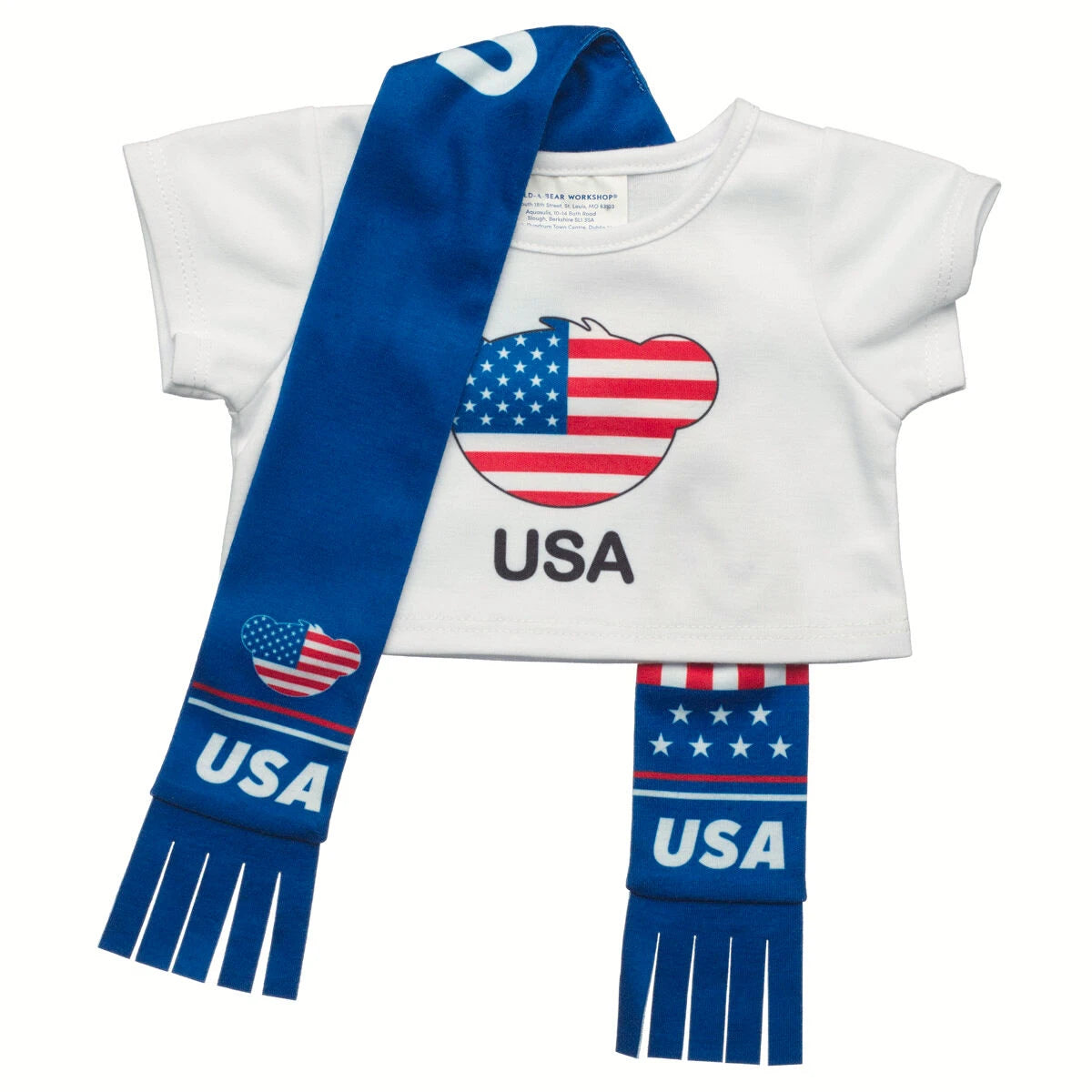 Let's Goal Bear USA Gift Set | Build-A-Bear - US 5651