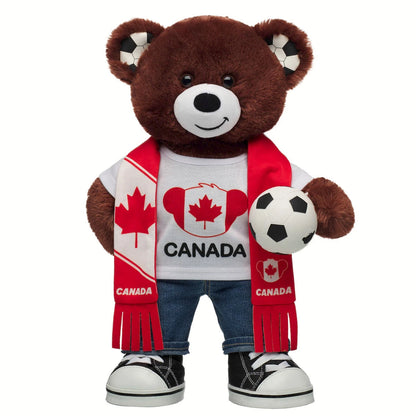 Let's Goal Bear Canada Gift Set | Build-A-Bear - US 7787