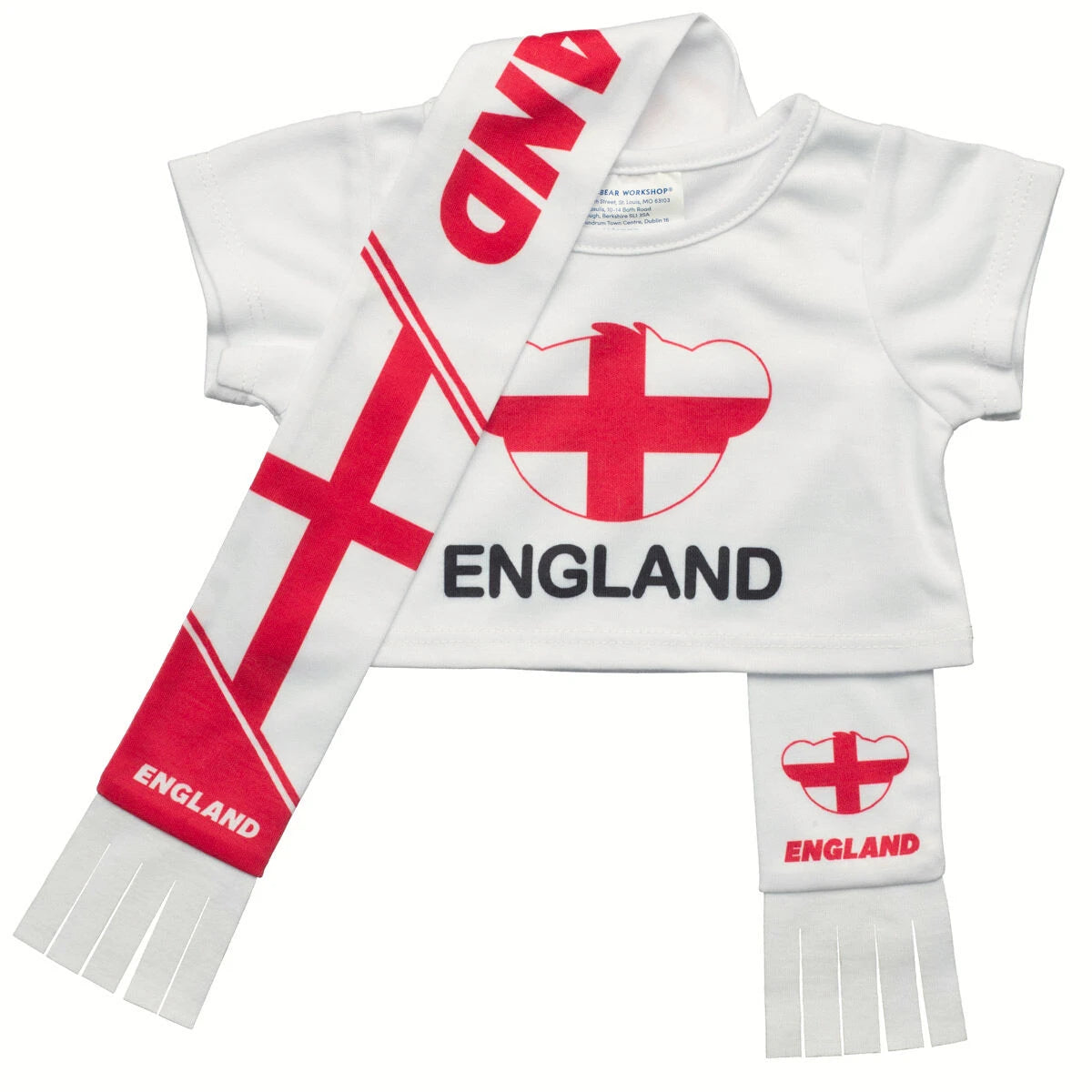 Let's Goal Bear England Gift Set | Build-A-Bear - US 8838