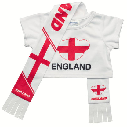 Let's Goal Bear England Gift Set | Build-A-Bear - US 8838