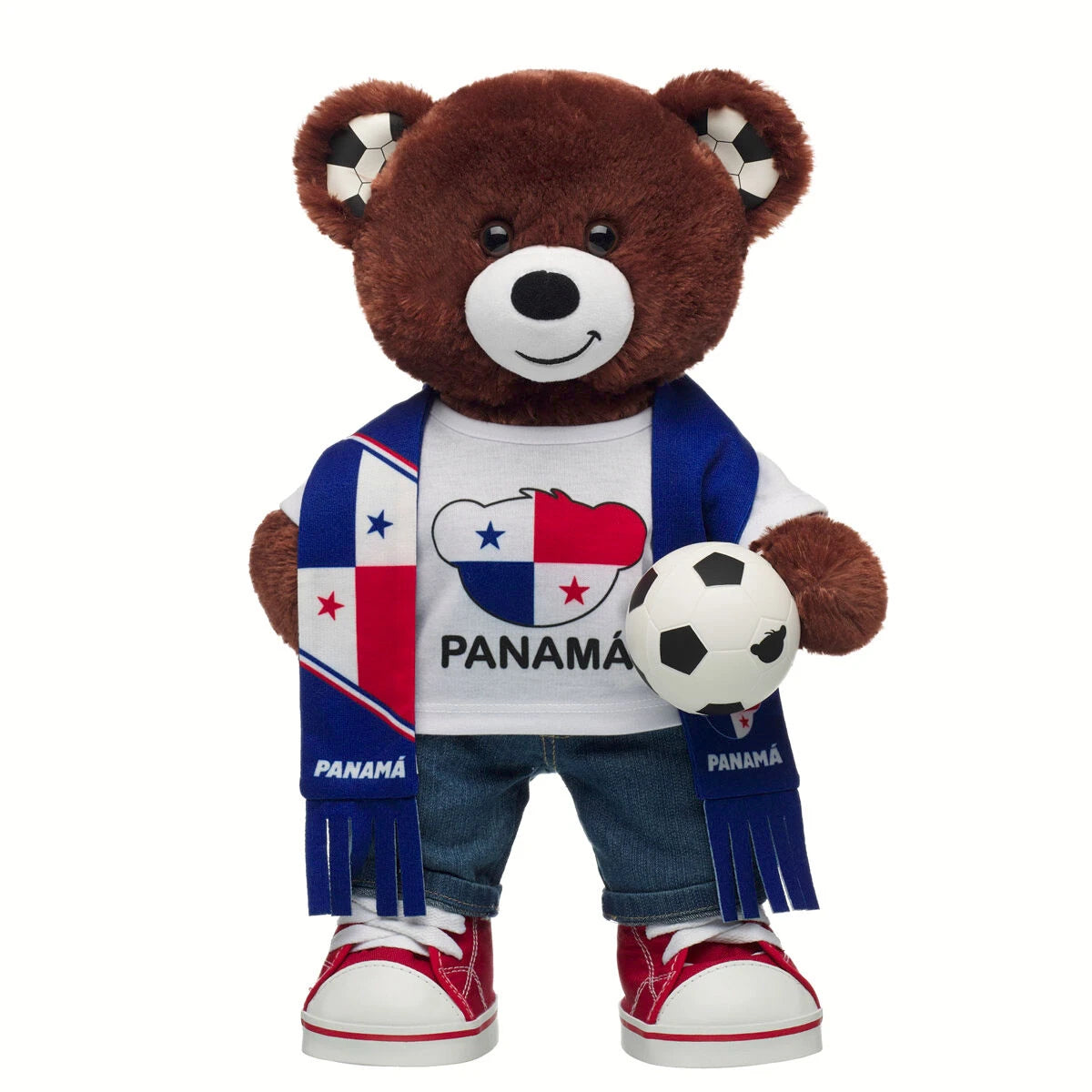 Let's Goal Bear Panama Gift Set | Build-A-Bear - US 3311