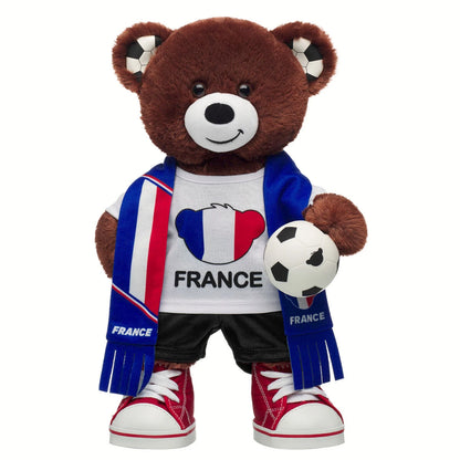 Let's Goal Bear France Gift Set | Build-A-Bear - US 5497