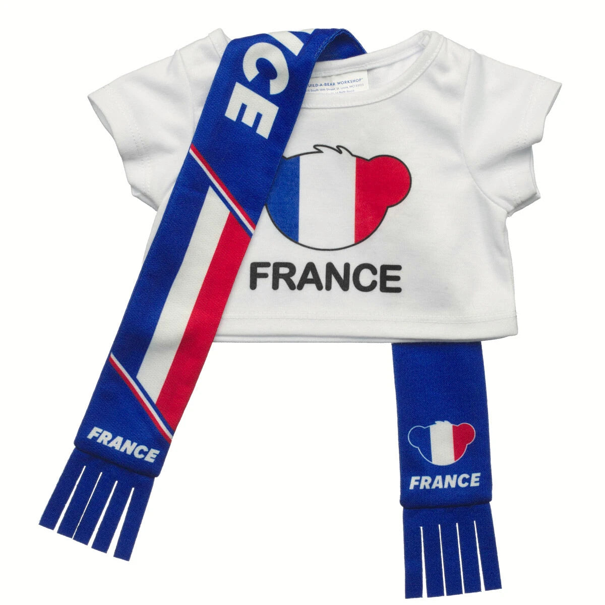Let's Goal Bear France Gift Set | Build-A-Bear - US 1080