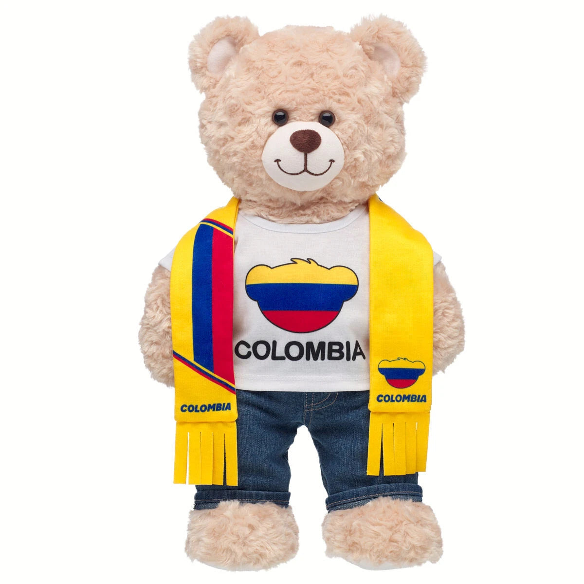 Colombia Scarf &amp; T-Shirt Set | Build-A-Bear - US 6523
