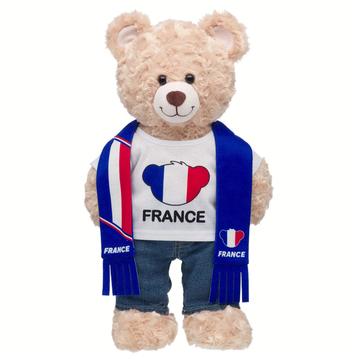 France Scarf &amp; T-Shirt Set | Build-A-Bear - US 8026