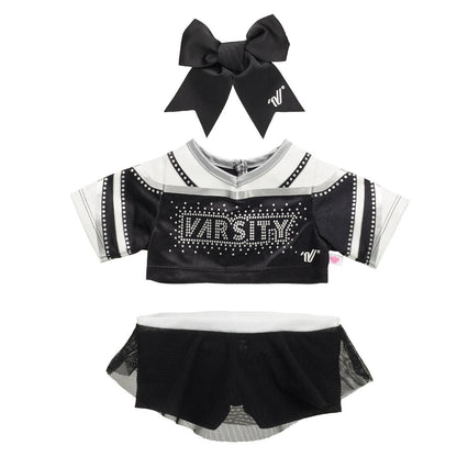 Varsity Spirit All-Star Black Cheer Uniform | Build-A-Bear® - US 9498