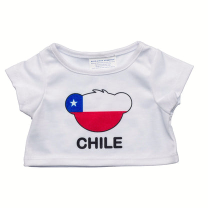 Online Exclusive Chile T-Shirt | Build-A-Bear - US 0763