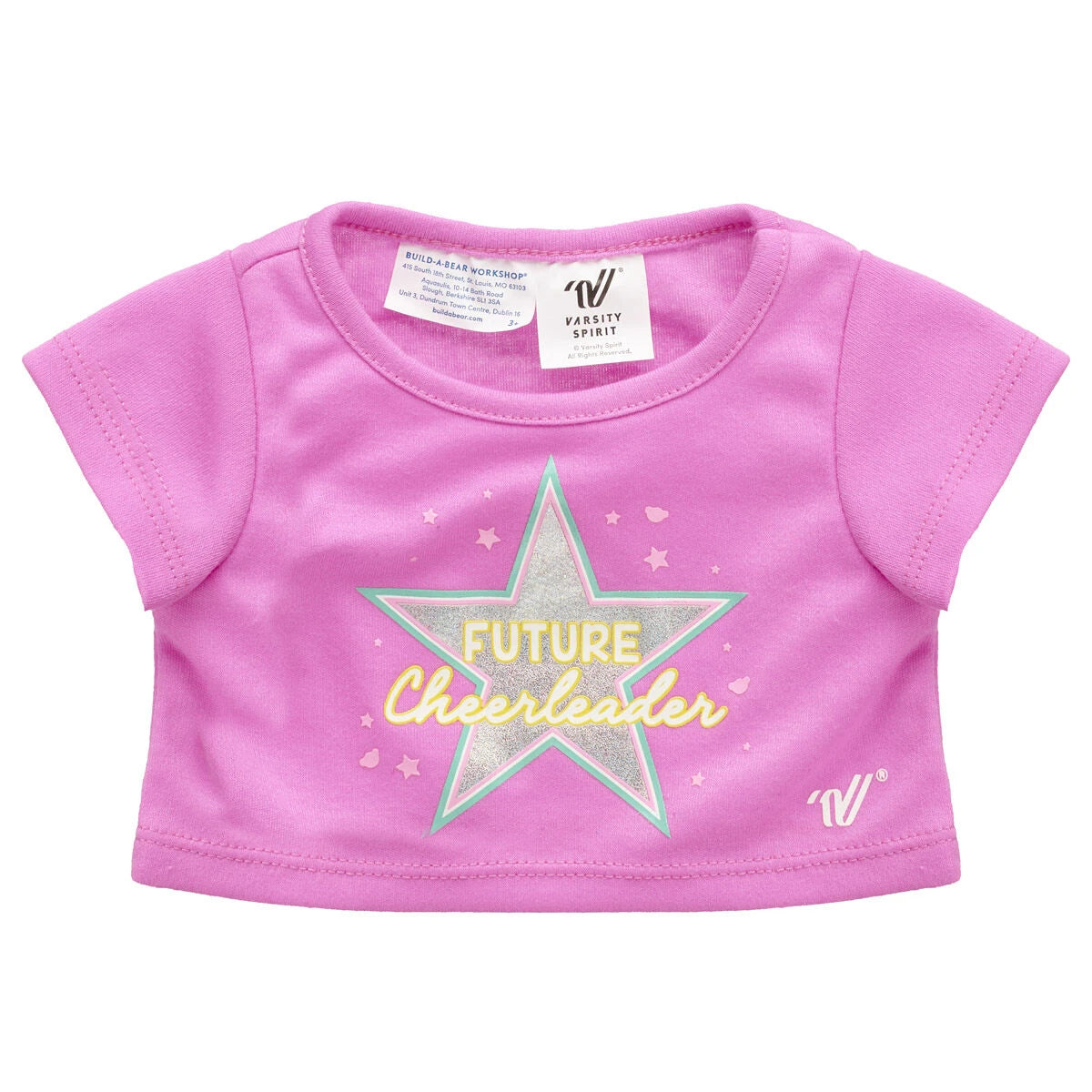 Online-Only Varsity Spirit Future Cheerleader Tee | Build-A-Bear® - US 6855
