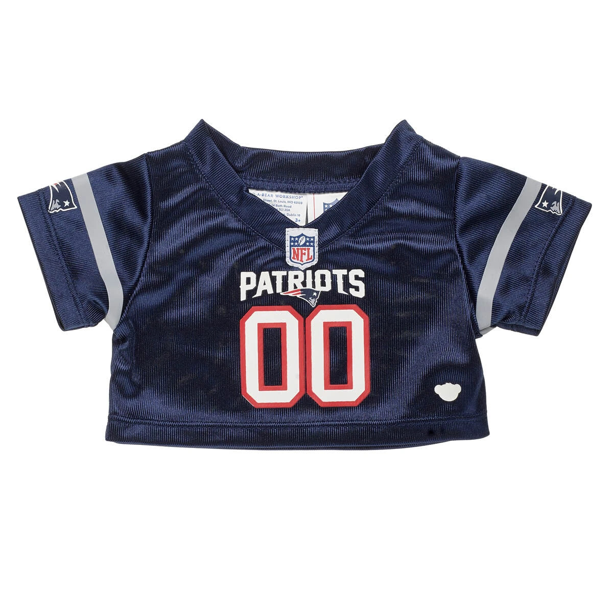 New England Patriots Football Jersey for Stuffed Animals - US 5363