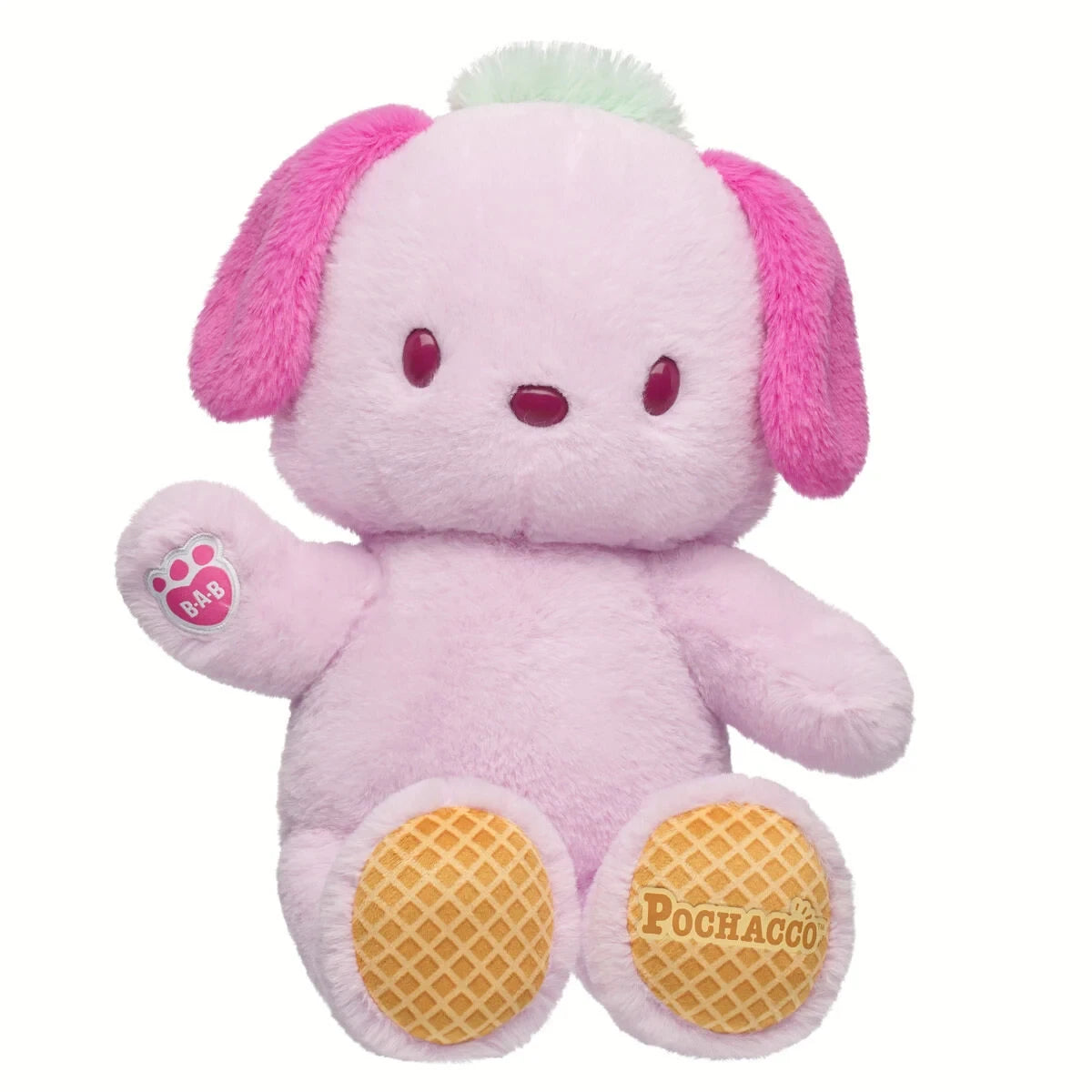 Sanrio Hello Kitty &amp; Friends Strawberry Ice Ice Cream Pochacco Plush | Build-A-Bear - US 9311