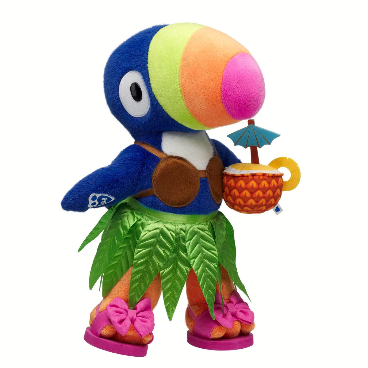 Too Cute Toucan Tropical Hula Gift | Build-A-Bear - US 7386