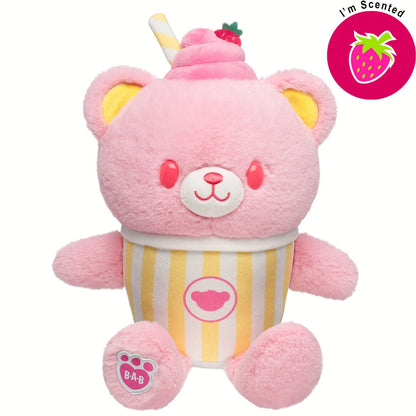 Strawberry Lemonade Bear Slushie Plushie Scented | BAB - US 4950