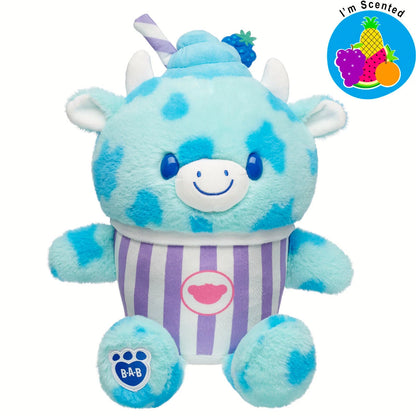 Blue Raspberry Cow Slushie Plushie Scented Gift Set | BAB - US 9240