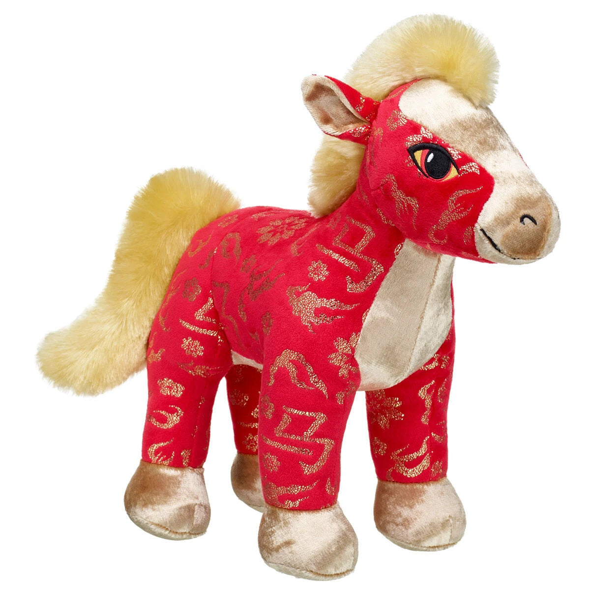 Red &amp; Gold Horse | Build-A-Bear - US 8453