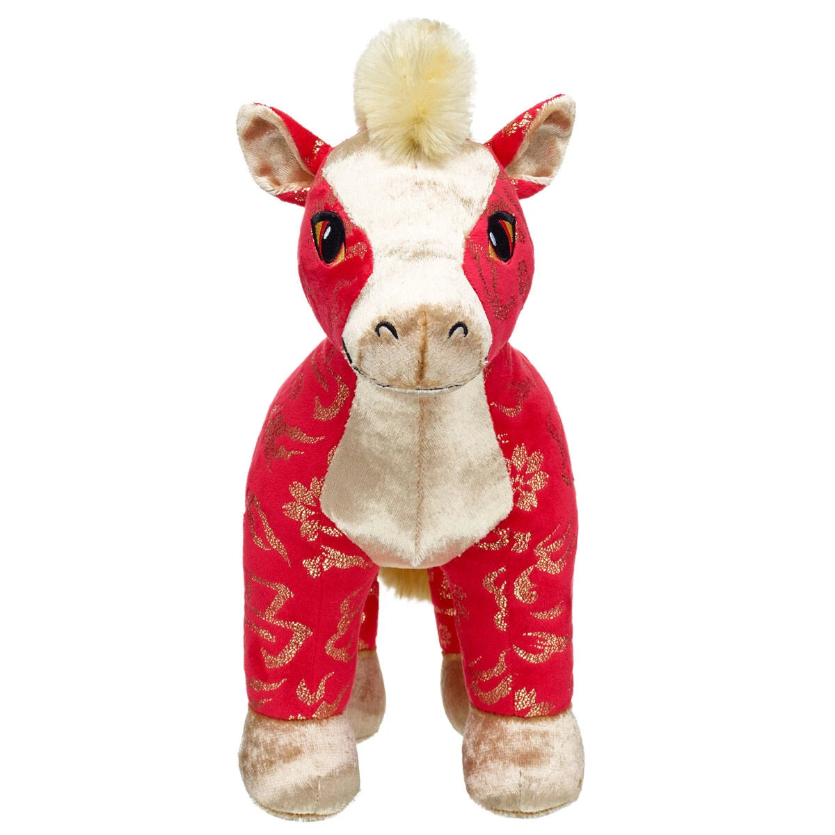 Red &amp; Gold Horse | Build-A-Bear - US 3904
