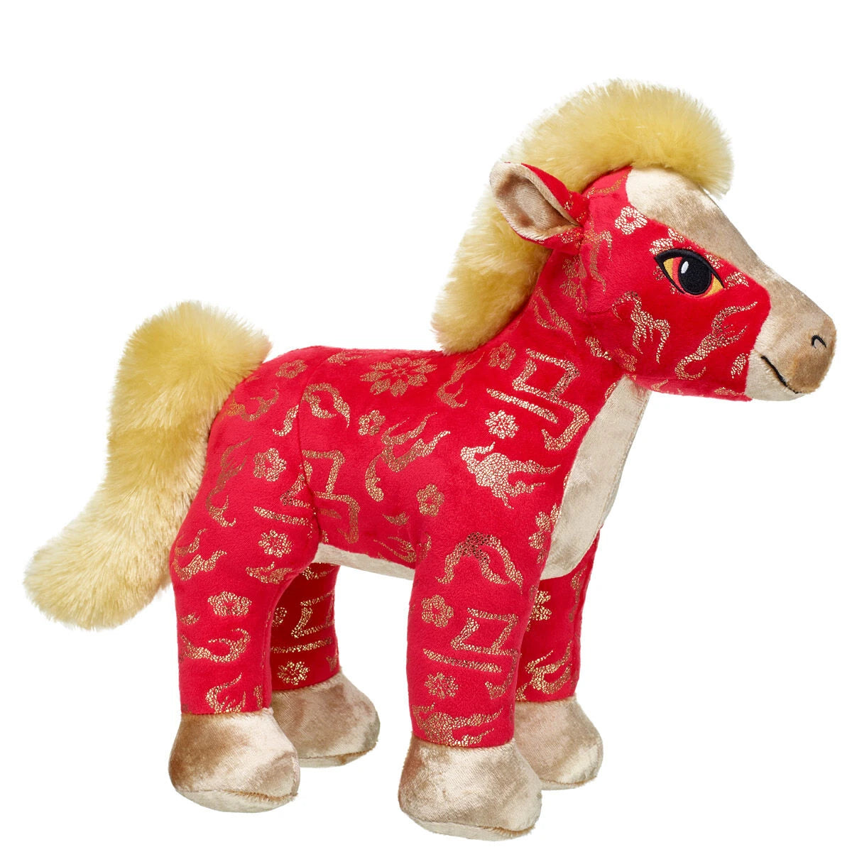 Red &amp; Gold Horse | Build-A-Bear - US 4181