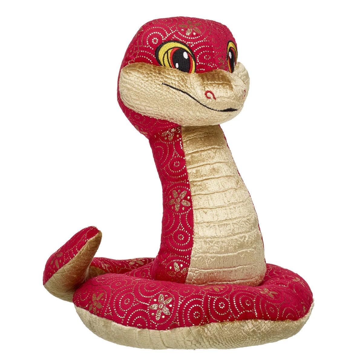 Lunar New Year Red and Gold Snake Stuffed Animal | Build-A-Bear® - US 3538
